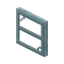 Horizontal Framed Glass Pane