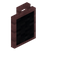 Black Scarlet Tall Seat Back