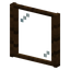 Dark Planks Oak Pane Window