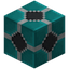 Decorated Cyan Glazed Terracotta