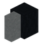 Ebony Column Mud Wall