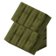 Pine Planks Steep Top Roof