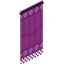 Tall Magenta Curtains