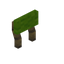 Lime Baobab Raised Seat Back