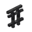 Cobbled Deepslate Handrail