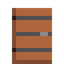 Boarded Acacia Door