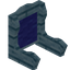 Blue Skyris Fancy Seat Back