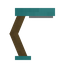 Cyan Night Light