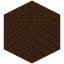 Cross Haired Brown Wool