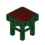 Red Green Enchanted Seat