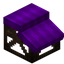 Purple Flat Roof Block (Framed)