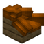 Orange Longer Roof Block (Oak)
