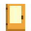 Palm Paper Door