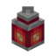 Red Smooth Stone Lantern