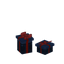 Couple Dark Blue Presents