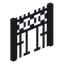Twilight Metal Fence