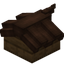 Brown Longer Top Roof Block (Spruce)