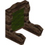 Green Fir Fancy Seat Back