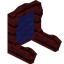 Blue Demonic Fancy Seat Back