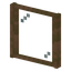Stripped Jungle Pane Window