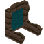 Cyan Kapok Fancy Seat Back