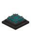 Cyan Wall Lamp (inverted)