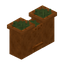 Red Sandstone Grass Topped Wall