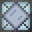 Large Diamond Cyan Stained Glass Pane