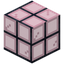 Pink Stained Barred Glass