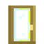 Bamboo Glass Door