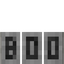 'Boo' Frame Mantel Decoration
