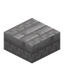 Chiseled White Dacite Brick Slab