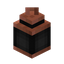 Black Waxed Copper Lantern