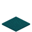 Scaled Cyan Carpet