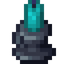 Cyan Candle Holder