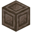 Thick Inlayed Raw Iron Block