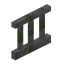 Mossy Stone Brick Balcony