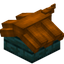 Orange Longer Top Roof Block (Warped)