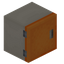 Orange Kitchen Storage Cabinet
