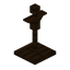 Dark Oak Fancy Armor Stand