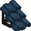 Cyan Roof (Framed)
