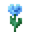 Mystical Light Blue Flower