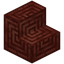 Chiseled Red Rock Brick Stairs