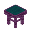 Cyan Pink Bioshroom Seat