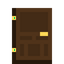 Windowed Dark Oak Door