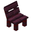 Crimson Park Bench