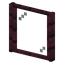 Crimson Planks Pane Window