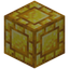 Tiny Brick Bordered Raw Gold Block