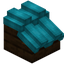 Light Blue Roof Block (Dark Oak)