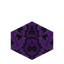 Purple Glazed Botany Pot